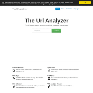 A complete backup of theurlanalyzer.com
