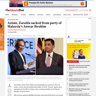 A complete backup of www.thejakartapost.com/seasia/2020/02/24/azmin-zuraida-sacked-from-party-of-malaysias-anwar-ibrahim.html
