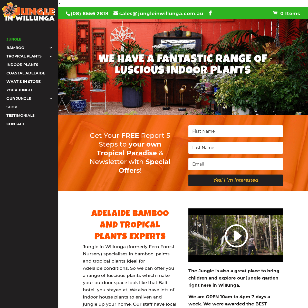 A complete backup of jungleinwillunga.com.au