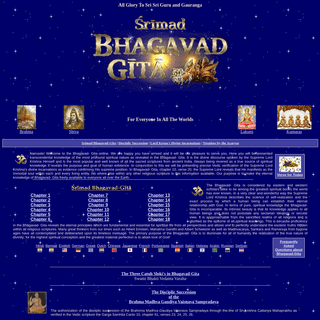 A complete backup of bhagavad-gita.org
