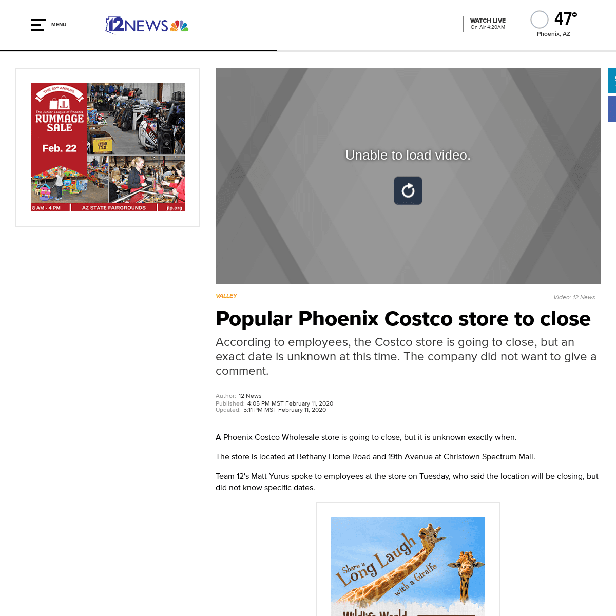 A complete backup of www.12news.com/article/news/local/valley/popular-phoenix-costco-store-to-close-company-confirms/75-38db85bd