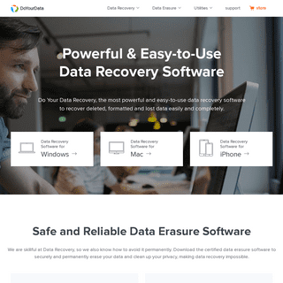 Free Data Recovery, Data Erasure and PC-Mac Utilities Software - DoYourData