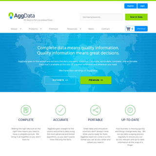AggData - #1 Source For Locational Data