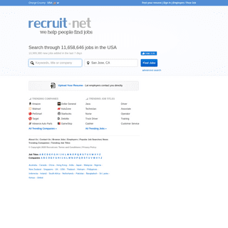 A complete backup of recruit.net