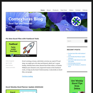 A complete backup of contexturesblog.com