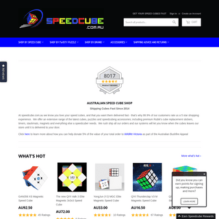 A complete backup of speedcube.com.au
