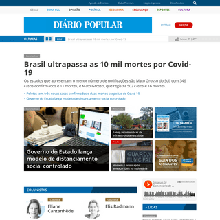 A complete backup of diariopopular.com.br