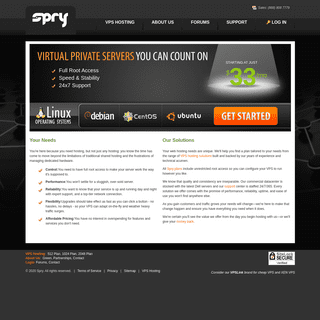 A complete backup of spry.com
