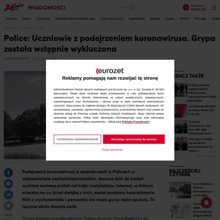 A complete backup of wiadomosci.radiozet.pl/Polska/Police.-Koronawirus.-Trojka-nastolatkow-ma-wysoka-goraczke.-Kwarantanna-w-szk