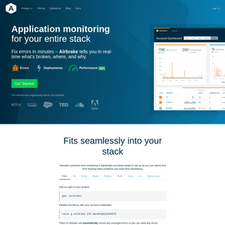 A complete backup of airbrake.io