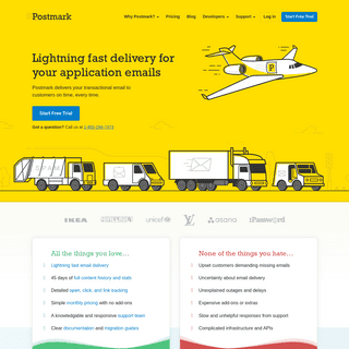 Postmark- Transactional Email Service with Exceptional Delivery