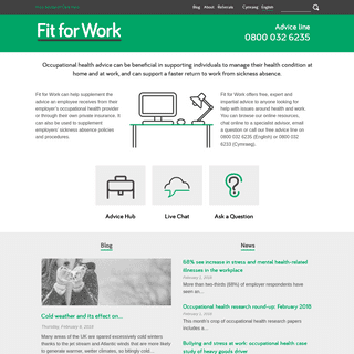 A complete backup of fitforwork.org