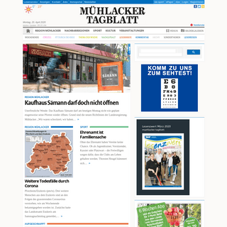 A complete backup of muehlacker-tagblatt.de