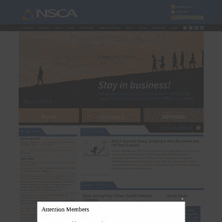 A complete backup of nsca.org