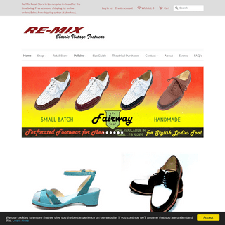 A complete backup of remixvintageshoes.com