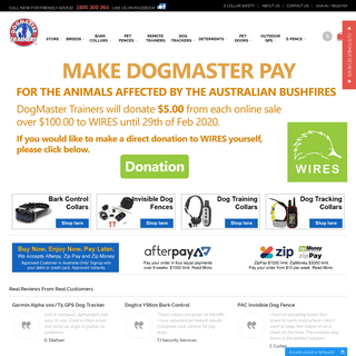 A complete backup of dogmaster.com.au
