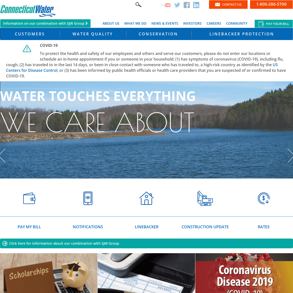 A complete backup of ctwater.com