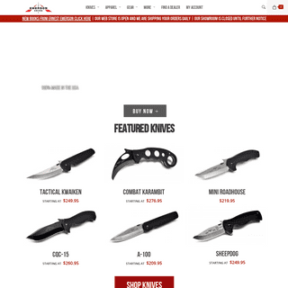A complete backup of emersonknives.com