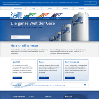 Startseite - RieÃŸner-Gase GmbH - Deutschland