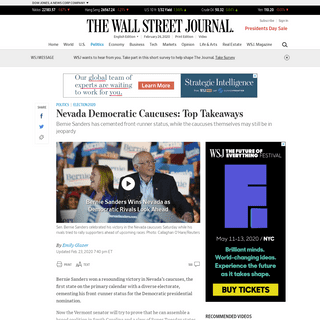 A complete backup of www.wsj.com/articles/nevada-democratic-caucuses-top-takeaways-11582432861