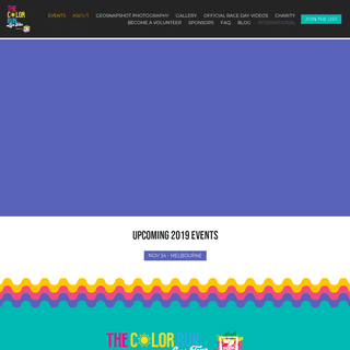 A complete backup of thecolorrun.com.au