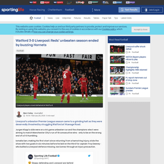 A complete backup of www.sportinglife.com/football/news/liverpool-suffer-shock-defeat/177872