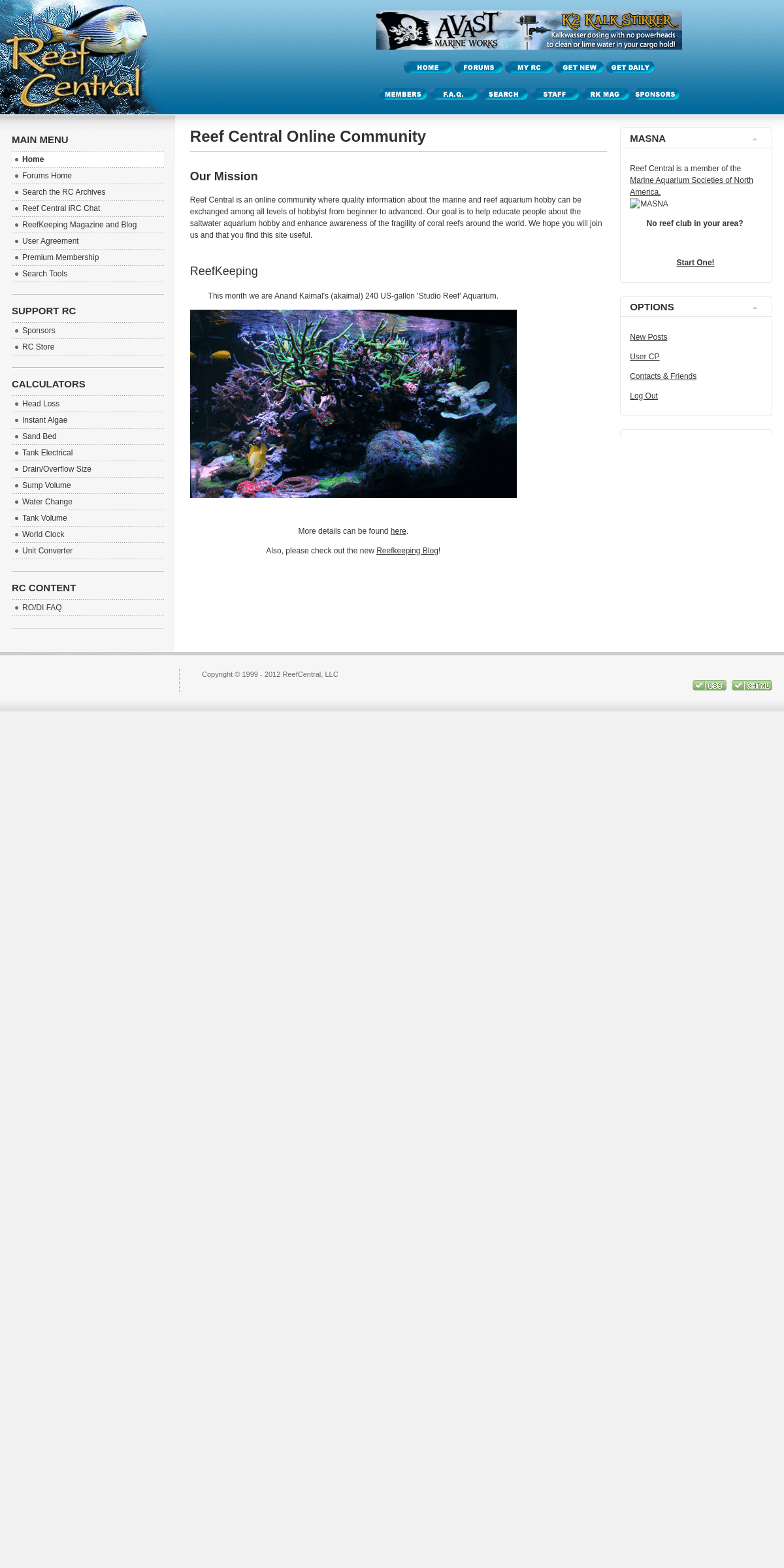 A complete backup of reefcentral.com