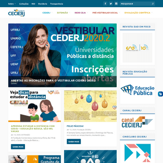 A complete backup of cederj.edu.br