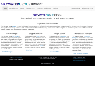 A complete backup of theskywatergroup.com