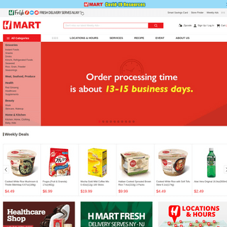 A complete backup of hmart.com