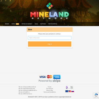 A complete backup of mineland.net