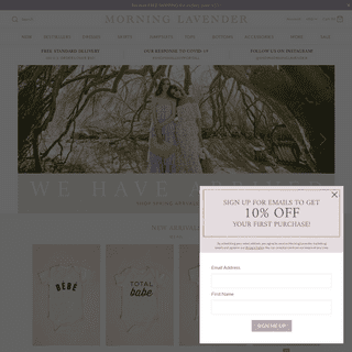 A Cute & Fashionable Online Boutique â€“ Morning Lavender