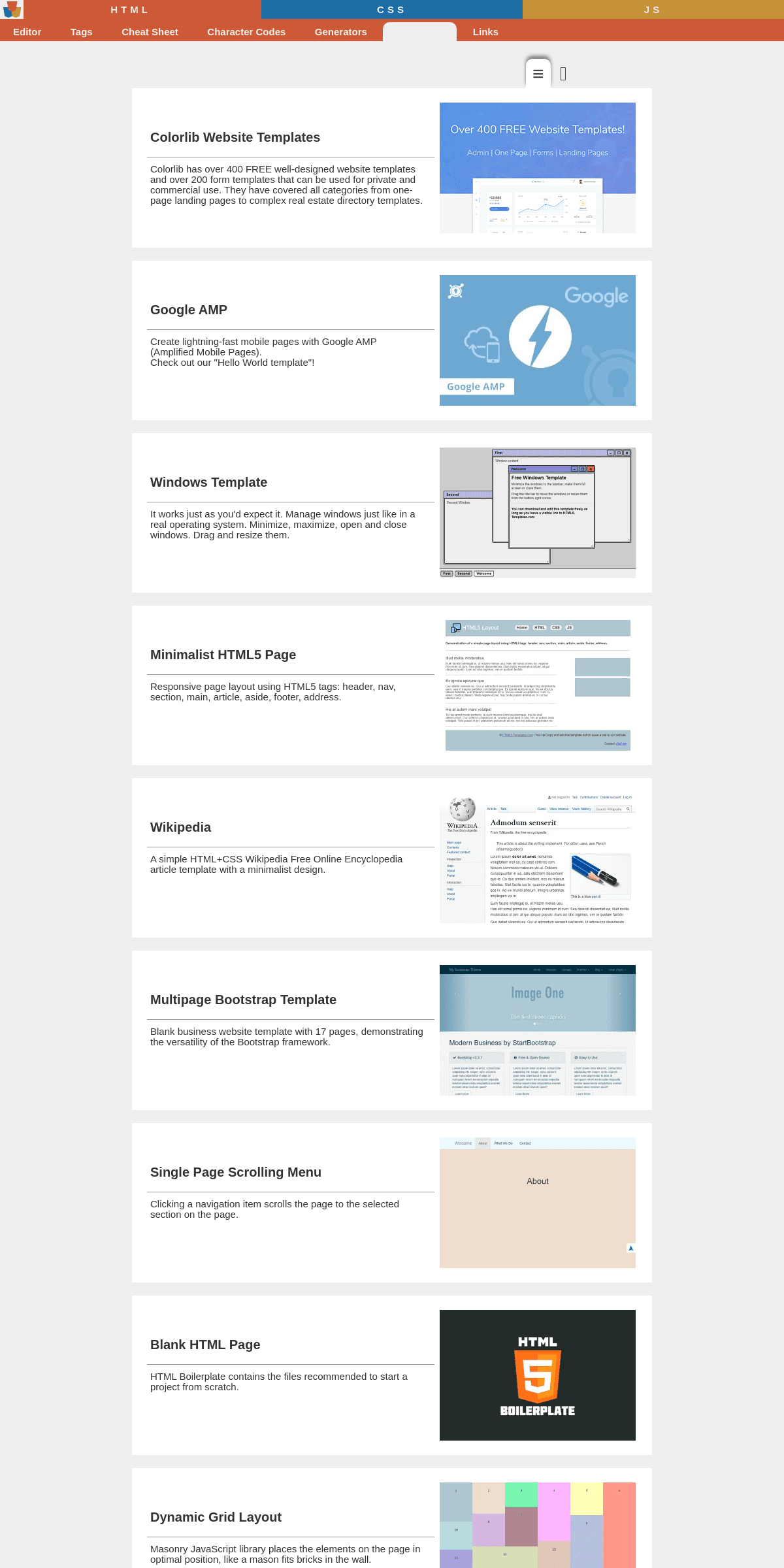 Free and Simple HTML22 Templates - Archived 22-22-022 Pertaining To Html5 Blank Page Template