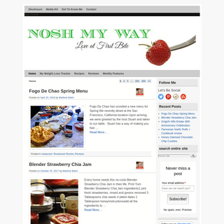 A complete backup of noshmyway.com
