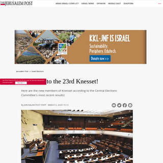 A complete backup of www.jpost.com/Israel-Elections/Say-hello-to-the-23rd-Knesset-619569
