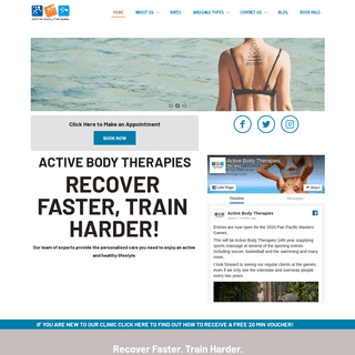 A complete backup of activebodytherapies.com.au