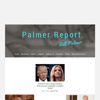 A complete backup of palmerreport.com