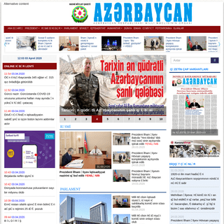A complete backup of azerbaijan-news.az