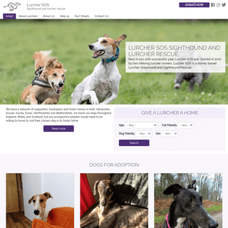 A complete backup of lurchersos.org.uk