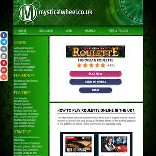 How to Play Roulette Online in the UK-