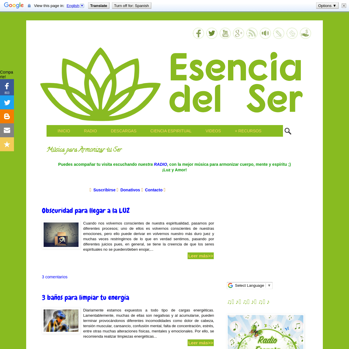 A complete backup of esenciadelser.com