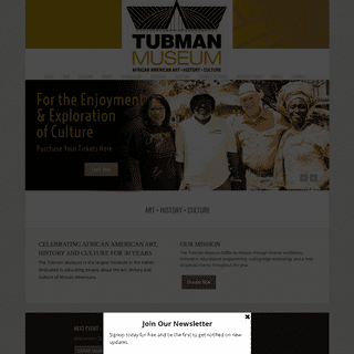 A complete backup of tubmanmuseum.com