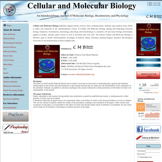 A complete backup of cellmolbiol.org