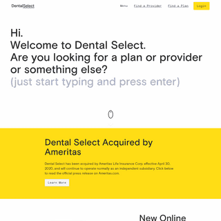 A complete backup of dentalselect.com