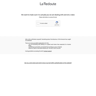 A complete backup of laredoute.ru