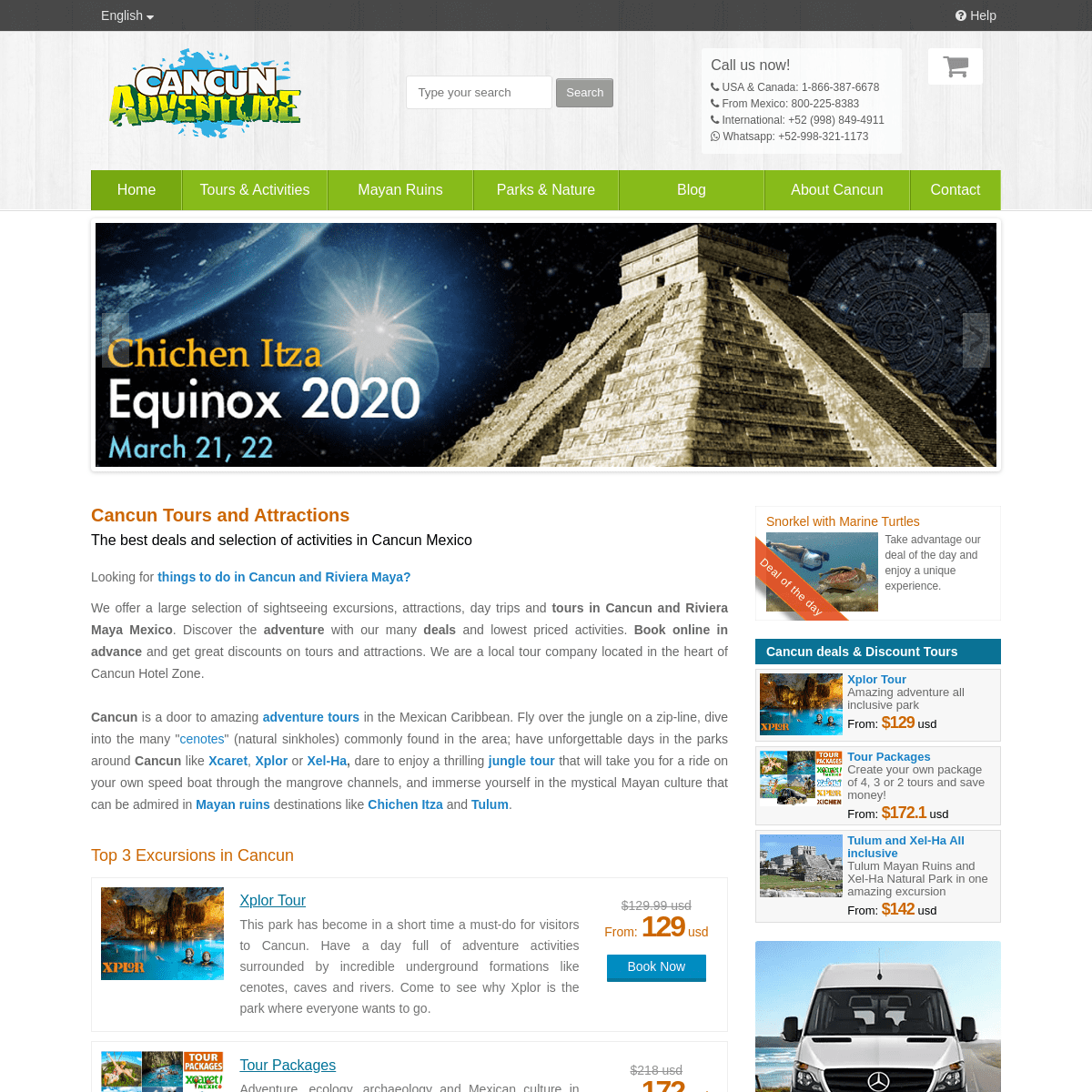 A complete backup of cancunadventure.net
