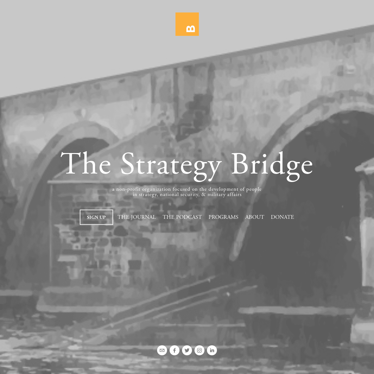 A complete backup of thestrategybridge.org