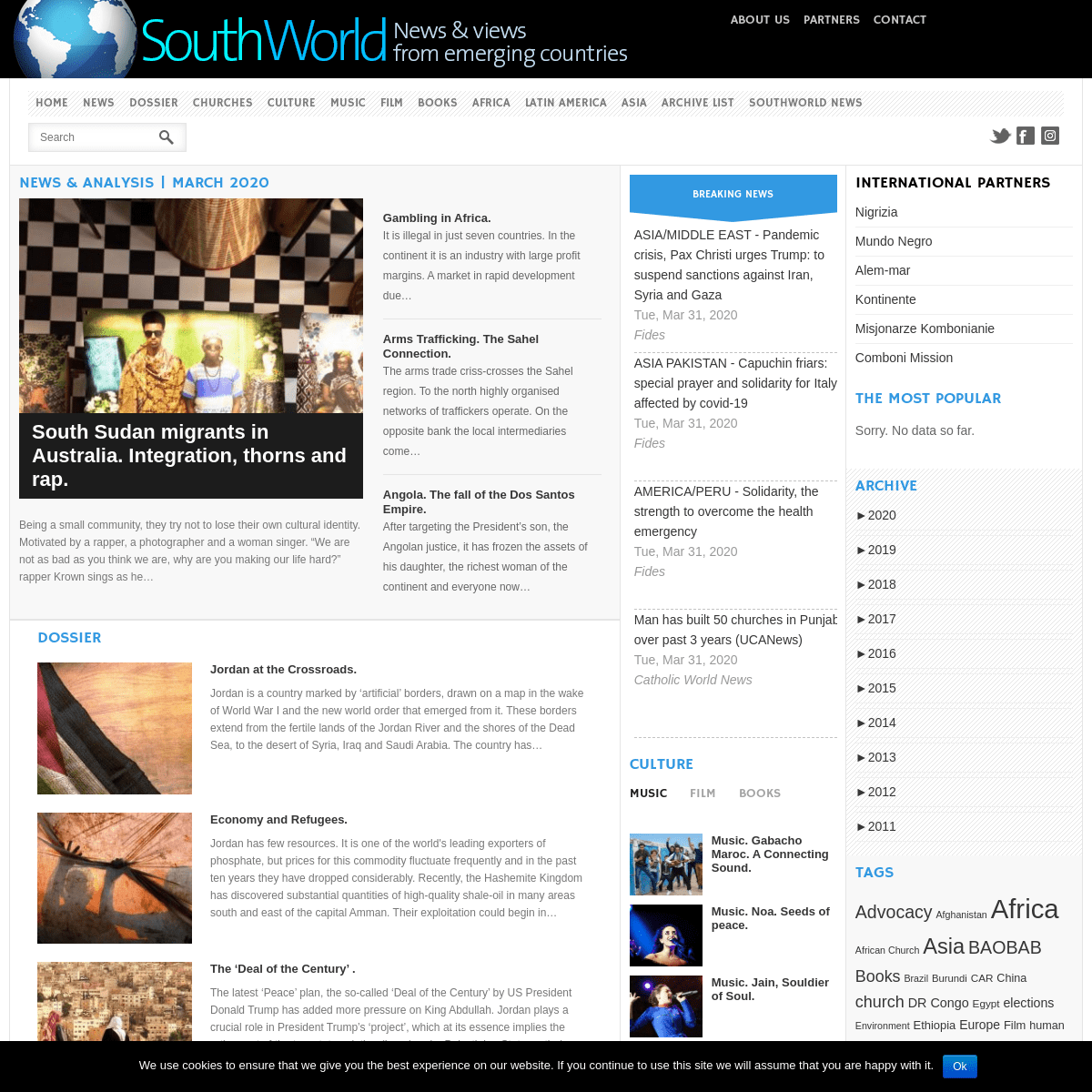 A complete backup of southworld.net