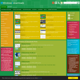 Windows 8 Downloads - free Windows 8 software downloads