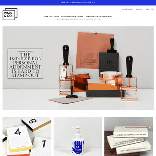 Wms&Co. Â» - Exquisitely Practical Tools for Your Desk and Your Life